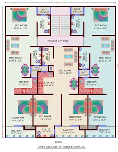 Project Image of 850.0 - 1300.0 Sq.ft 2 BHK Builder Floor for buy in Avantika Homes