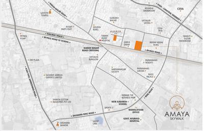 Project Image of 693.84 - 930.97 Sq.ft 2 BHK Apartment for buy in Amaya Skywalk