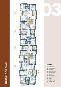 Project Image of 1121 Sq.ft 3 BHK Apartment / Flat for sale in Madhyamgram for Rs. 7100000