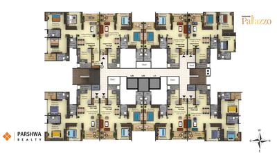 Project Image of 1251 Sq.ft 3 BHK Apartment / Flat for sale in Chikhali for Rs. 7237807