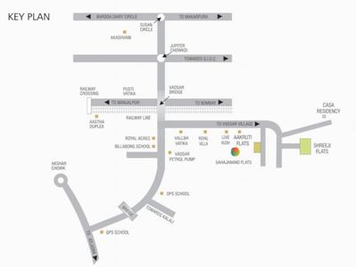 Varshaben Shreeji Upvan Phase 1 Images for Location Plan of Varshaben Shreeji Upvan 1