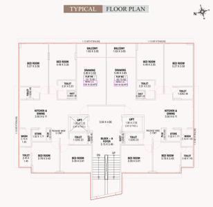 Project Image of 0.0 - 1497.91 Sq.ft 4 BHK Apartment for buy in Titan The Residency