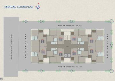 Project Image of 469.41 - 483.62 Sq.ft 2 BHK Apartment for buy in Ganesh Aaradhana Sky 2
