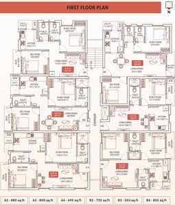 Oyester Homes Pushpavanam Cluster Plan 1