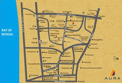 Project Image of 0.0 - 851.0 Sq.ft 2 BHK Apartment for buy in Artha Aura Boulevard