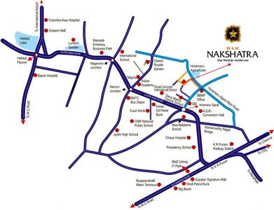 Project Image of 1026.0 - 1557.0 Sq.ft 2 BHK Apartment for buy in SLV Nakshatra