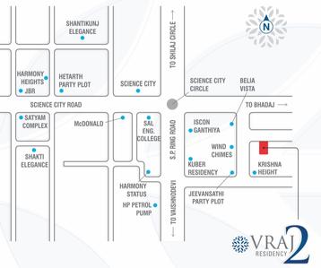 Project Image of 646.0 - 788.0 Sq.ft 2 BHK Apartment for buy in Gandhi Vraj Residency 2