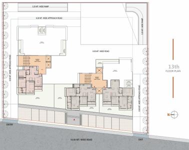 Project Image of 1755.0 - 1980.0 Sq.ft 3 BHK Apartment for buy in Mangal Murti Magnate Pearl