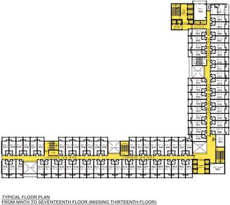 Project Image of 515.0 - 1030.0 Sq.ft 1 BHK Apartment for buy in Gaursons Gaur Suites