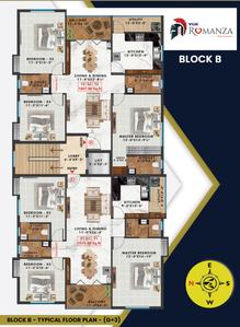 Project Image of 1440.0 - 1607.0 Sq.ft 3 BHK Apartment for buy in VGK Romanza