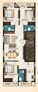 Project Image of 0.0 - 1688.0 Sq.ft 3 BHK Apartment for buy in Anika Enclave