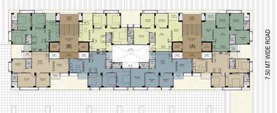 Project Image of 1422 Sq.ft 3 BHK Apartment / Flat for sale in Tragad for Rs. 6800000