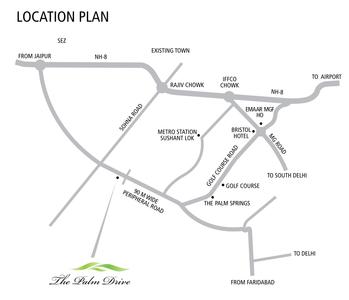 Project Image of 1125.0 - 5250.0 Sq.ft 2 BHK Apartment for buy in Emaar MGF The Palm Drive