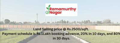 Project Image of 752.0 - 3062.0 Sq.ft Residential Plot Plot for buy in RDB Ramamurthy Nagar