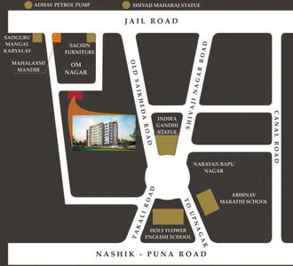 Project Image of 632.81 - 858.42 Sq.ft 2 BHK Apartment for buy in Om Shree Shrushti