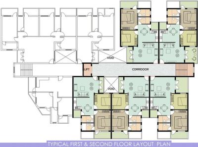 Project Image of 0.0 - 1119.45 Sq.ft 2 BHK Apartment for buy in Prithvi Casa De Reis