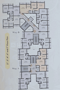 Project Image of 333.79 - 503.86 Sq.ft 1 BHK Apartment for buy in Om D S Homes Aaradhya Apartment