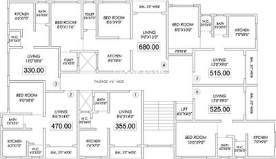 Project Image of 330.0 - 680.0 Sq.ft 1 RK Apartment for buy in Mali Adicio