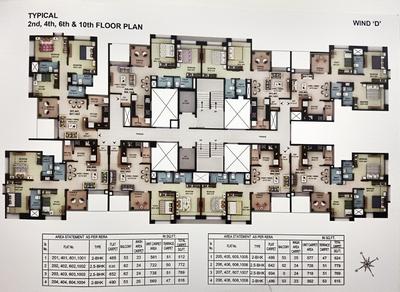 Project Image of 610.0 - 792.0 Sq.ft 2 BHK Apartment for buy in Tranquility Annexe A and B Wing Phase 1