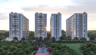 Project Image of 1548.0 - 2025.0 Sq.ft 2 BHK Apartment for buy in S Shyam Sharnam