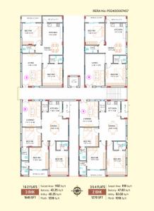 Project Image of 919.0 - 1152.0 Sq.ft 2 BHK Apartment for buy in Avantika Arudra