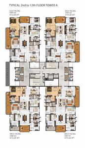 Project Image of 2023.0 - 4755.0 Sq.ft 3 BHK Apartment for buy in Reliance Elysium