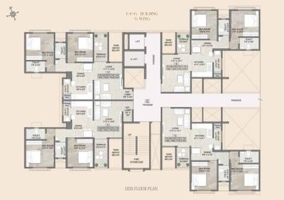 Project Image of 612.47 - 721.4 Sq.ft 2 BHK Apartment for buy in Arun Anika Piccadilly Phase 2