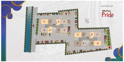 Project Image of 978.0 - 1441.0 Sq.ft 2 BHK Apartment for buy in Meena Pride