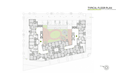 Project Image of 1500.0 - 1750.0 Sq.ft 2 BHK Apartment for buy in B Ethos