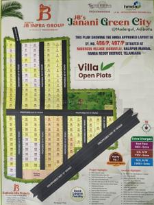 Project Image of 1128.7 - 2941.45 Sq.ft Residential Plot Plot for buy in JBS Janani Green City