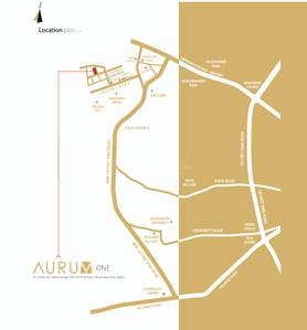 Project Image of 0.0 - 864.23 Sq.ft 3 BHK Apartment for buy in Kasturi Aurum One