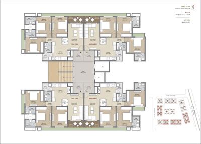 Project Image of 1815.0 - 2211.0 Sq.ft 3 BHK Apartment for buy in Rameshwar City