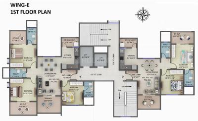 Project Image of 806.86 - 1097.6 Sq.ft 2 BHK Apartment for buy in Maloji Amar Ornate II