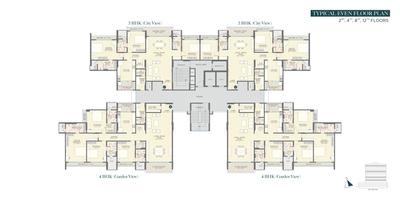 Project Image of 3552 Sq.ft 4 BHK Apartment / Flat for sale in Pipliyahana for Rs. 47952000