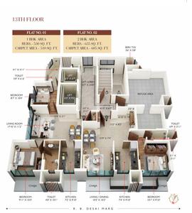 Project Image of 438.0 - 829.0 Sq.ft 1 BHK Apartment for buy in Lloyds 1515 Moneco