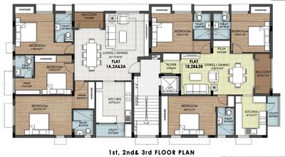 Project Image of 1515.0 - 2512.0 Sq.ft 3 BHK Apartment for buy in Indus Parklane