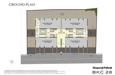 Project Image of 639.0 - 712.0 Sq.ft 2 BHK Apartment for buy in Shapoorji Pallonji BKC 28