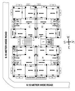 Project Image of 0.0 - 1000.0 Sq.ft 3 BHK Apartment for buy in Krishna Co Operative Housing Society Ltd