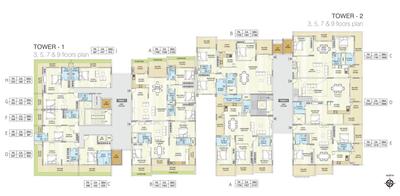 Project Image of 367.0 - 3330.0 Sq.ft 1 BHK Apartment for buy in Manyam Skypark