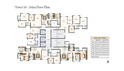 Project Image of 413.87 - 1819.76 Sq.ft 1 BHK Apartment for buy in Sheth Vasant Oasis