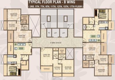 Project Image of 660.0 - 1325.0 Sq.ft 1 BHK Apartment for buy in Dev Luxuria