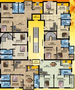 Project Image of 1035.0 - 1123.0 Sq.ft 2 BHK Apartment for buy in VSS Sumuka
