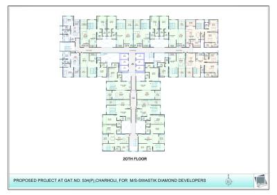 Project Image of 453.05 - 1344.84 Sq.ft 1 BHK Apartment for buy in Swastik Prism City