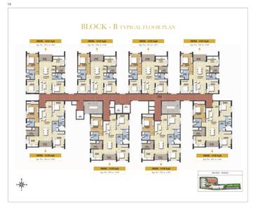 Project Image of 1051.0 - 1554.0 Sq.ft 2 BHK Apartment for buy in RWD Grand Corridor