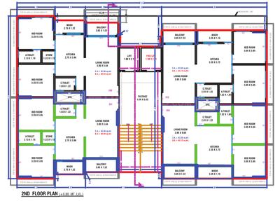 Project Image of 666.72 - 730.76 Sq.ft 2 BHK Apartment for buy in Eden Evoq And Empire