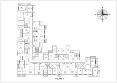 Project Image of 417.0 - 885.0 Sq.ft 1 BHK Apartment for buy in Patel Nakshatra Residency