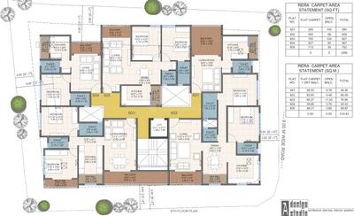 Project Image of 752.0 - 827.0 Sq.ft 2 BHK Apartment for buy in Gangotree Manisha Park
