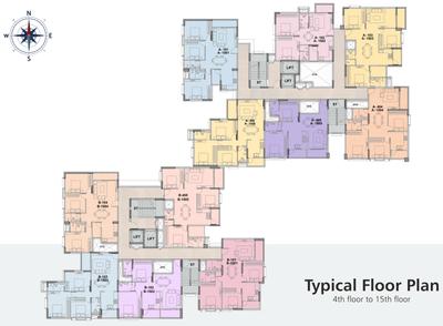 Project Image of 1106.0 - 1562.0 Sq.ft 2 BHK Apartment for buy in GR Floret