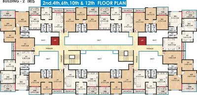 Project Image of 445.0 - 671.0 Sq.ft 2 BHK Apartment for buy in Royal Galaxy Flora Phase II