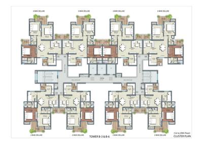 Project Image of 1713 Sq.ft 3 BHK Apartment / Flat for sale in Siddharth Vihar for Rs. 25500000
